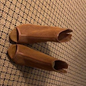 Steve by Steve Madden open toe booties